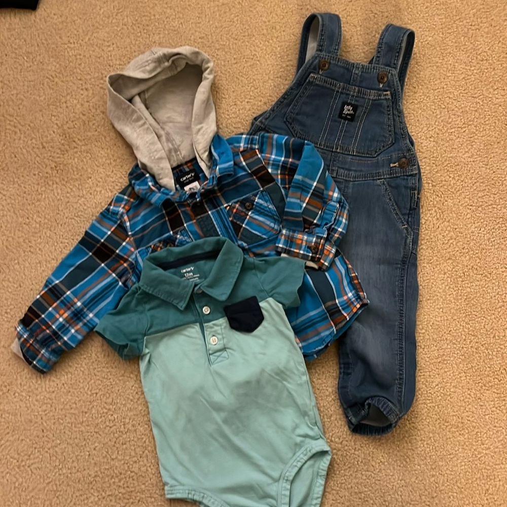 12M Carter’s and Oshkosh bundle